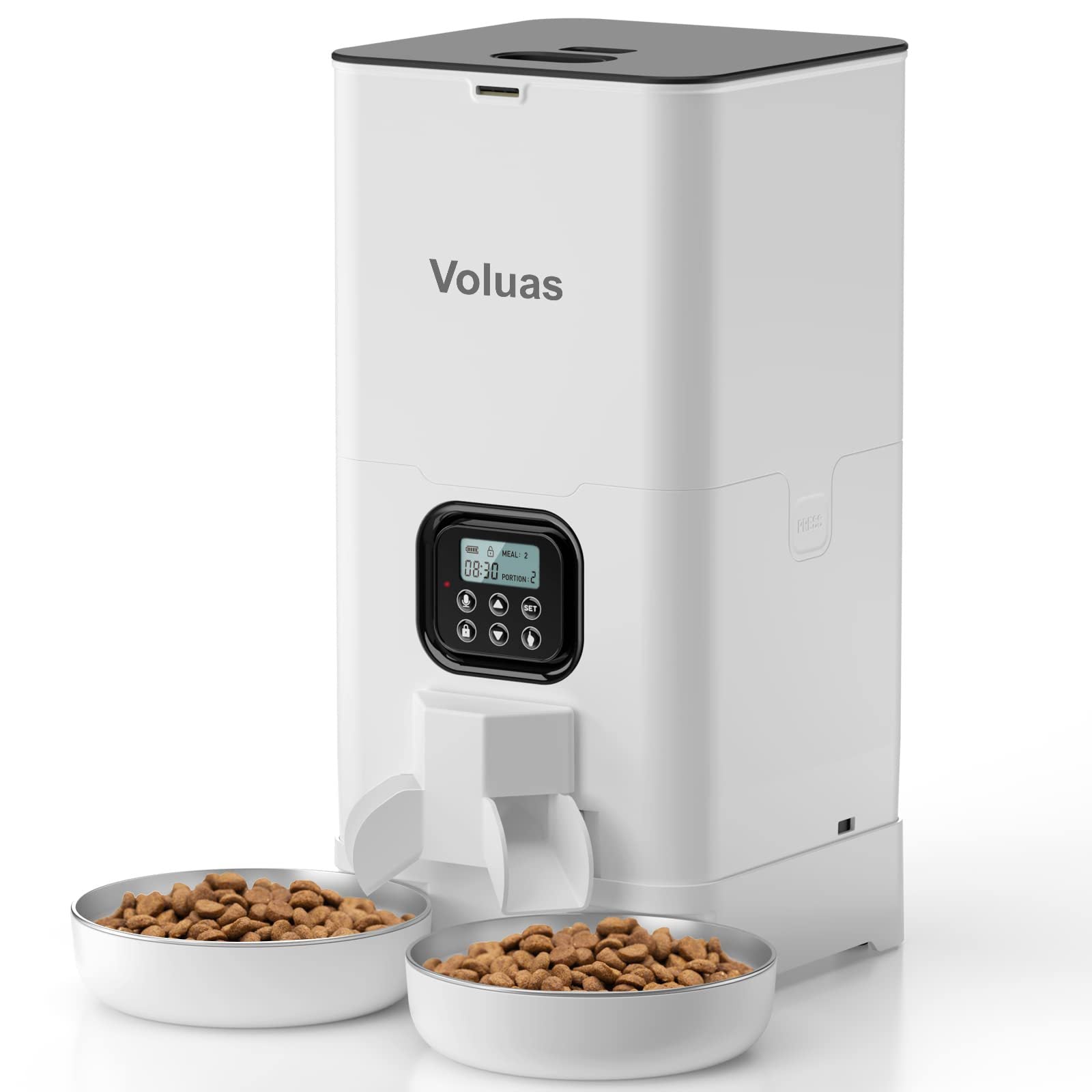 Smart Dog Feeder with Voice Recording & Schedule 🍖